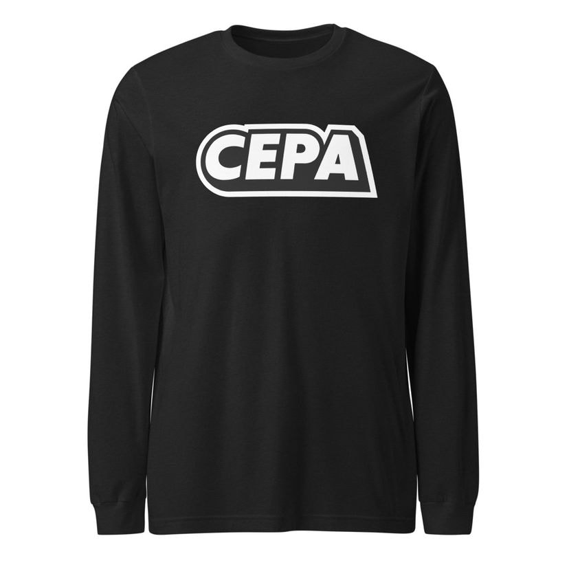 Retro Logo Long-Sleeve T-Shirt - CEPA Gallery - Printful Shop